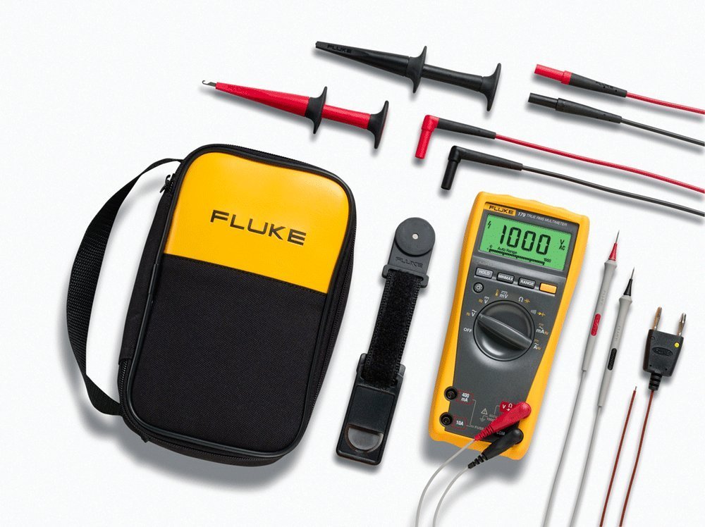 Fluke 179 6 Piece Industrial Electronics Multimeter Combo Kit